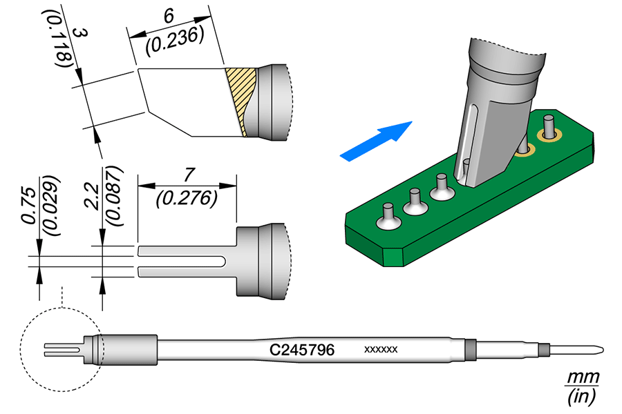 C245796 - Drag Cartridge 2.2 x 0.75